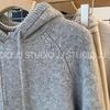 Shop Owner's Favorite: Korean Dongdaemun Chic Hooded Wool Knit Sweater for Women