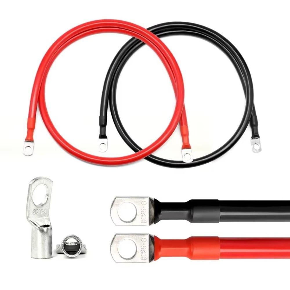 1Pcs Tinned Copper Battery Connection Wire Inverter Battery Cable for Battery Pack Storage