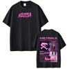 Singer Metrika Album Tour 2026 T-shirt Men's Women Aesthetic Trendy T-shirt Short-sleeved Loose Cotton Casual Hip-hop T-shirts