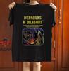 Dungeons and Dragons Fantasy Adventure Black Unisex T-Shirt Size S-5XL Unisex T-Shirt