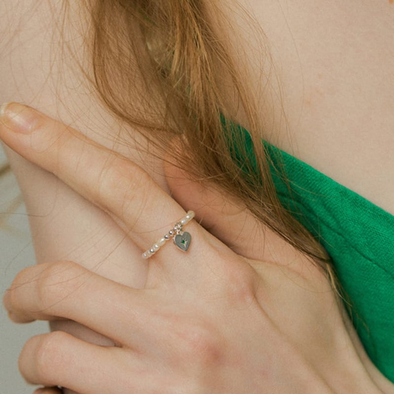 XPIER Love Pearl Rings