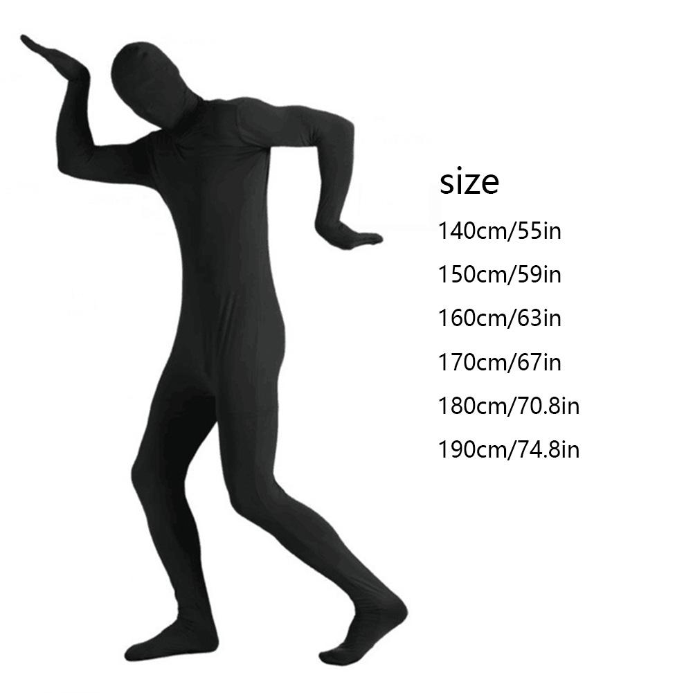 Green Screen Suit Disappearing Skin Bodysuit Photography Backdrop Chroma Key Invisible Effect Comfor Suit Photo Video Background