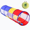 Kindertent met tunnel, perfect voor binnen- en buitenspelen met katten en honden, inclusief opbergtas, opvouwbaar voor eenvoudig opbergen, ideaal om in te bewegen.