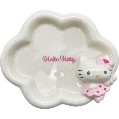 Mydelnička Sanrio "Angel Hello Kitty", cca. 14 x 14 x 4 cm, Hygienické potreby, Tovar Hello Kitty, Ružová, SAN4651-2