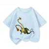 Relaxed Fit Children Short Sleeve T Shirt Kawaii Round Neck Lovely How To Train Your Dragon Graphic Street Style 3 To 14