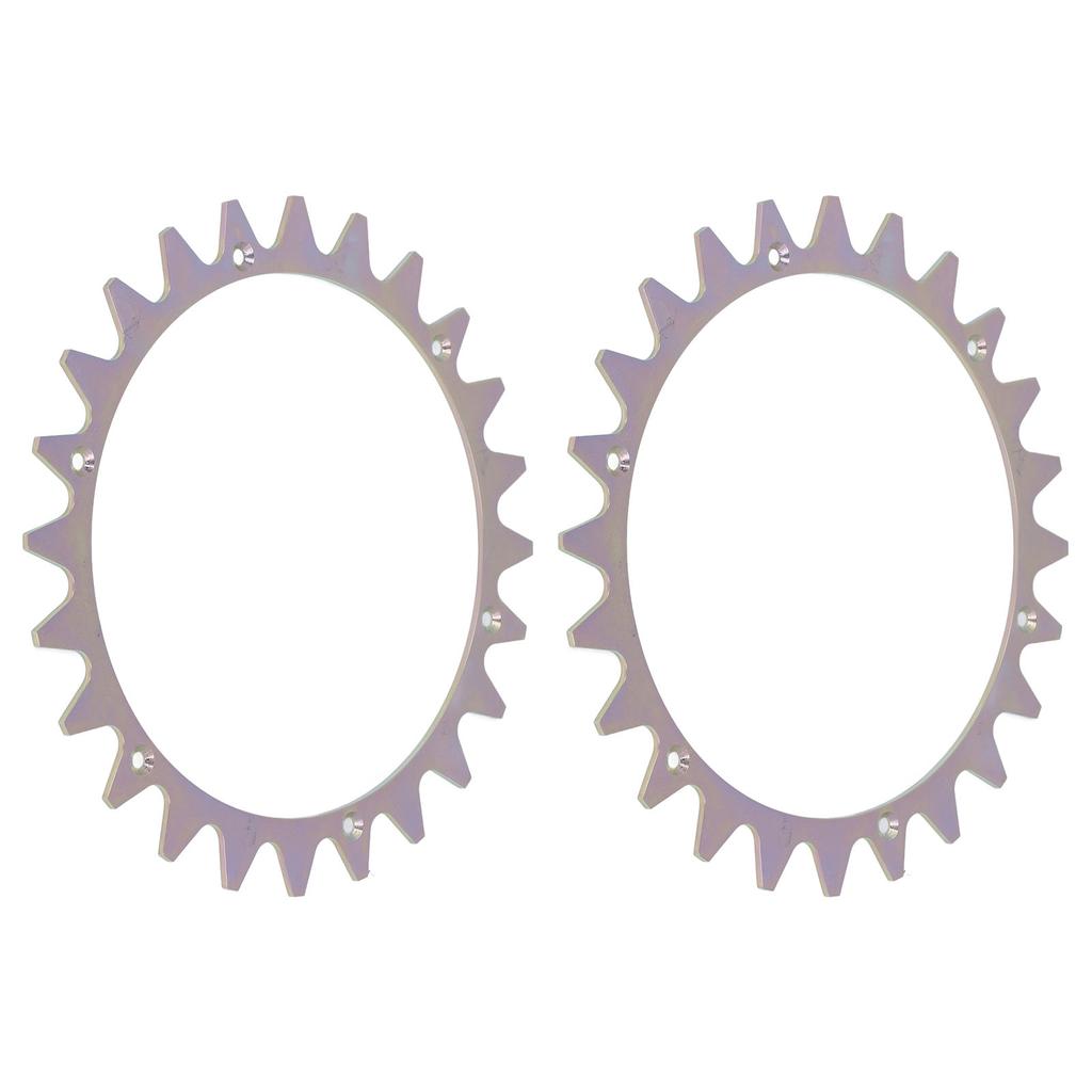 Robotic Lawnmower Spikes with Screws for 225mm Metal Traction Wheel Cleats for Worx Landroid WR153E