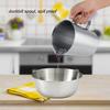 2000ml Large Stainless Steel Measuring Cup Mug Milk Frothing Pitcher Jug for Latte Coffee Art Frothing Cup Stainless Steel Mug