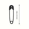120pcs Durable Black Safety Pins - Small & Multipurpose for Sewing, Quilting, Knitting, and DIY Projects, Sharp Metal Points, Secure Clasp