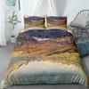 Mountain Lake Duvet Cover Set UK Single Double Queen US Twin Full King Size Pkm Bed Linen Set