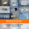 12pcs Strongest Glue Iron-on Patches Premium Quality Fabric Repair Patches  Outside Repair