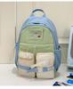 School bag Mori dopamine color matching backpack for junior high school students Small fresh school bag Versatile high value American shoulder bag