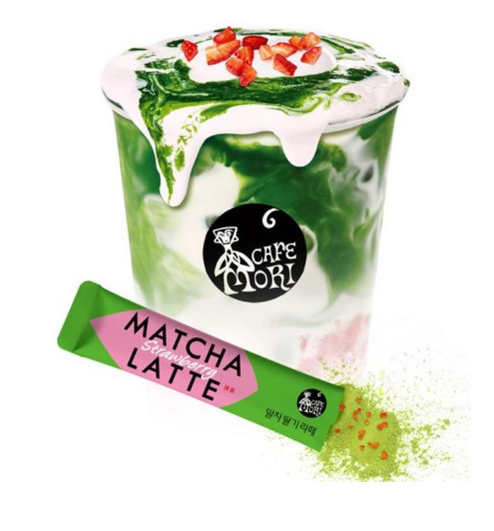 JARDIN Roasthiq Café Mori Matcha Strawberry Latte 10 Sticks