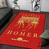 Ancient Greek Homeric Mythology THE ODYSSEY Printed Carpet for Living Room Sofa Bedroom Bedside Mat Bathroom Decoration