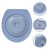 Pvc Bucket Toilet Seat Cover plastic Bucket Toilet  Seat With Lid Portable Potty Seat For Tents Urinals Bathroom Non Slip 