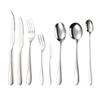 410 stainless steel 081 series multi-specification western food knives, forks, spoons, hotel tableware gifts, heavy 1010