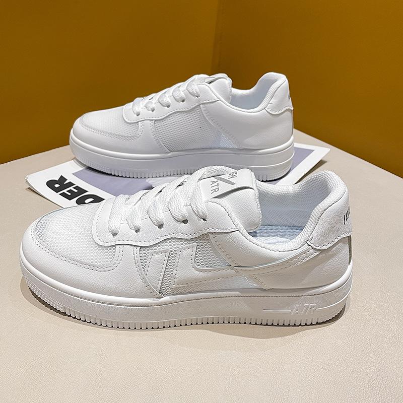 Mesh breathable women's new cool summer casual versatile low-top board shoes mixed