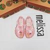 Pantofi jelly copii Melissa melissa baotou coleg înghețată cristal strălucitor pantofi de plajă fată