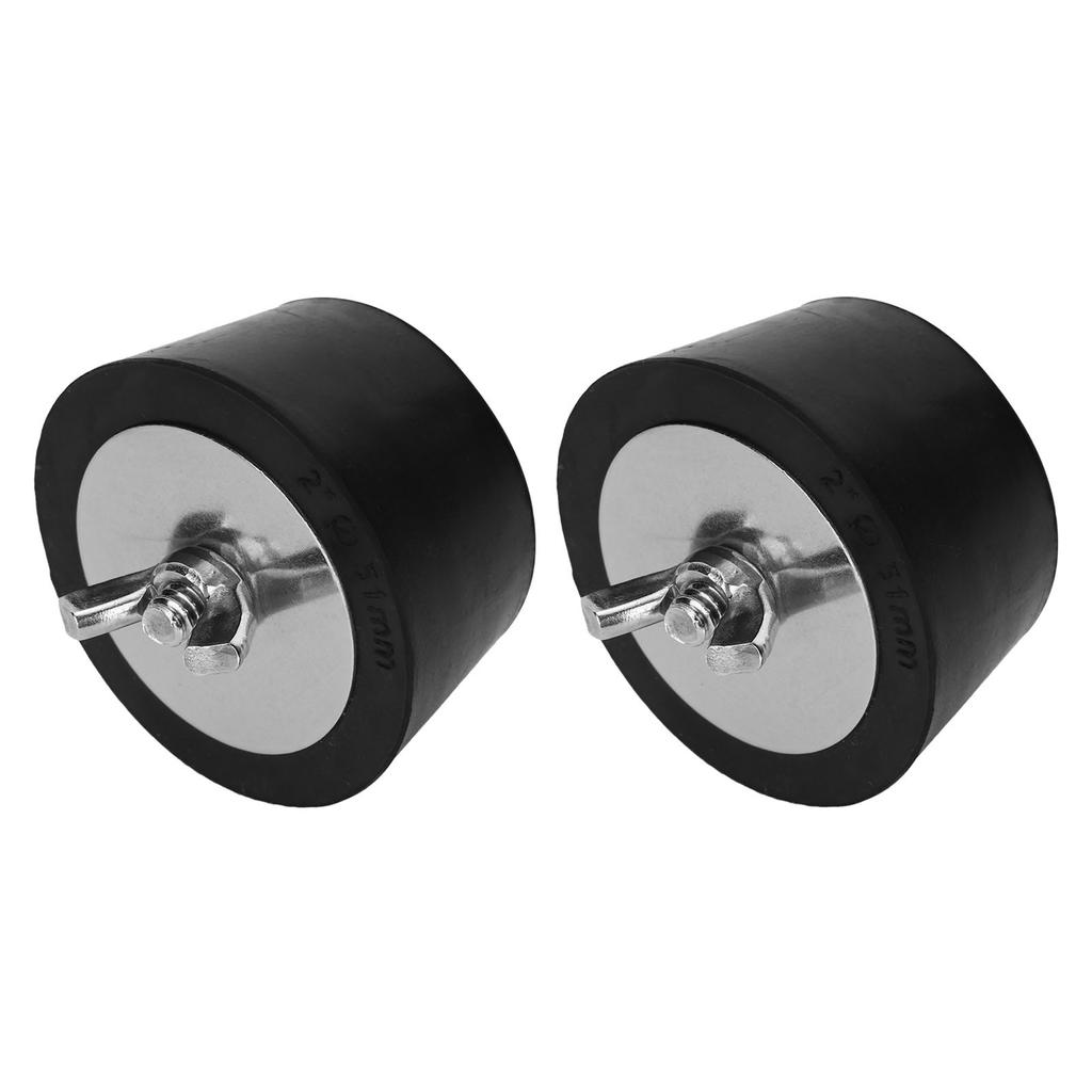 2PCS 2in Rubber Expansion Winterizing Plug for Swimming Pool Spa Pipework Winter Fittings