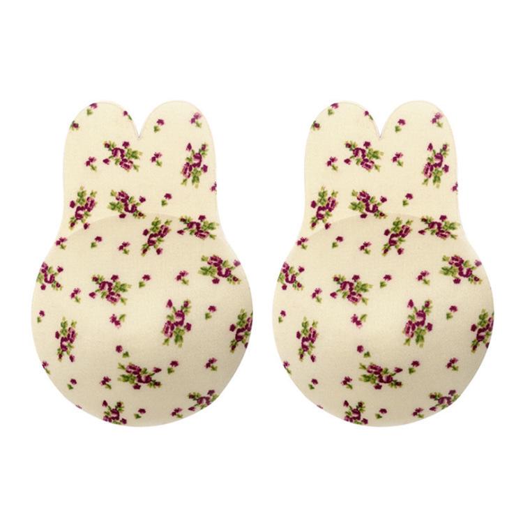 Cute Rabbit Ear Breast Lift Patches - Strapless Nipple Covers for Uplifting Support
