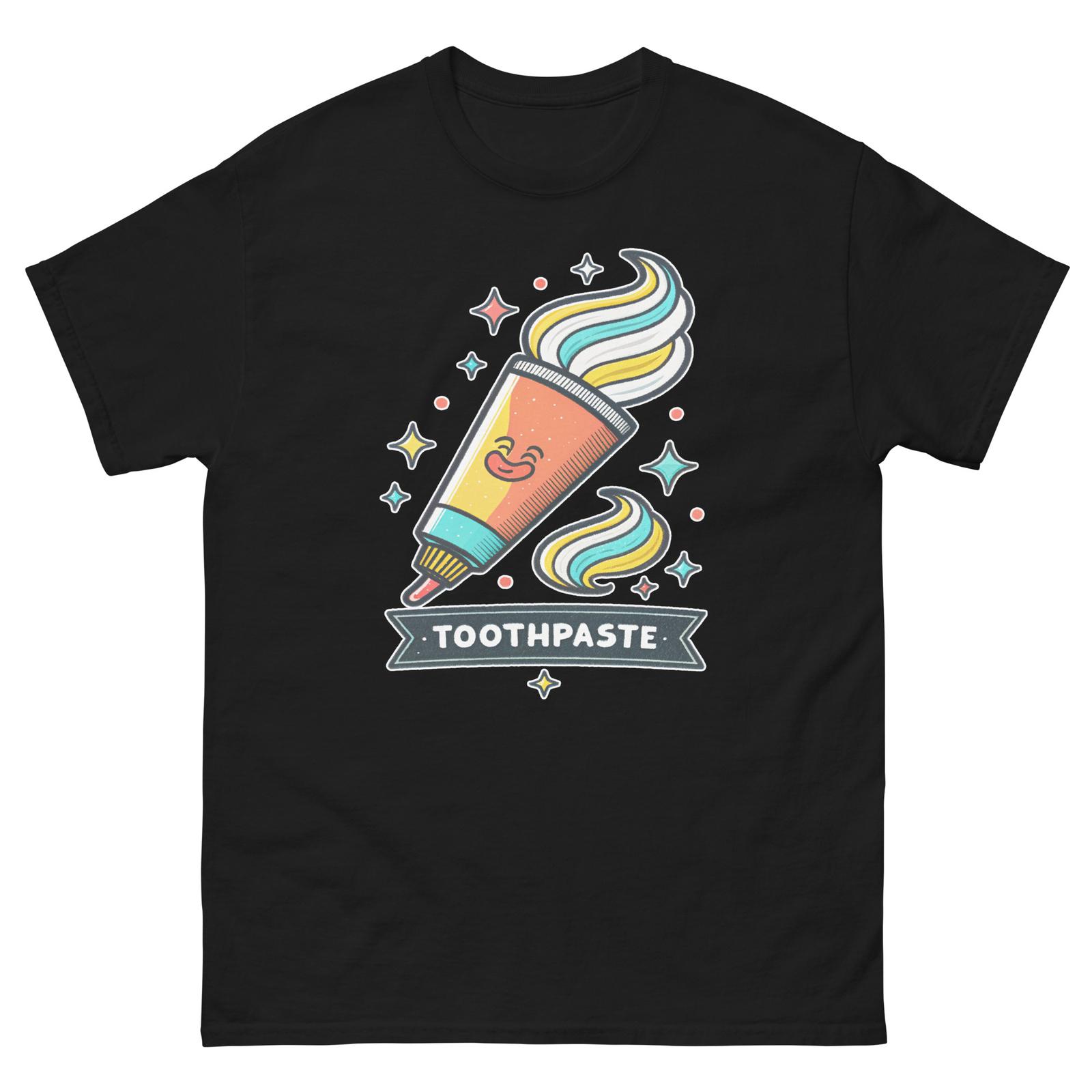 Toothpaste Popular Illustration Object T-Shirt XXXXL