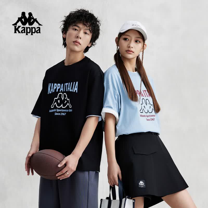Kappa Men's/Women's Cotton Short Sleeve Sport T-Shirt