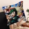 My Hero Academia Cool Cartoon Cushion Cover Polyester Sofa Cushions Decorative Throw Pillows Home Decoration Pillowcover