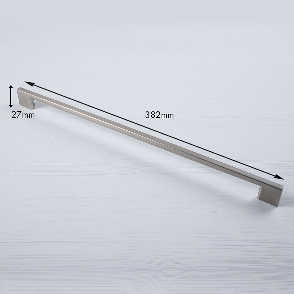 Ferro Fiori Zamak Bracket Handle Pulls for Kitchen and Cabinet, Aluminium, Nickel, Chrome Cabinet and Drawer Pulls