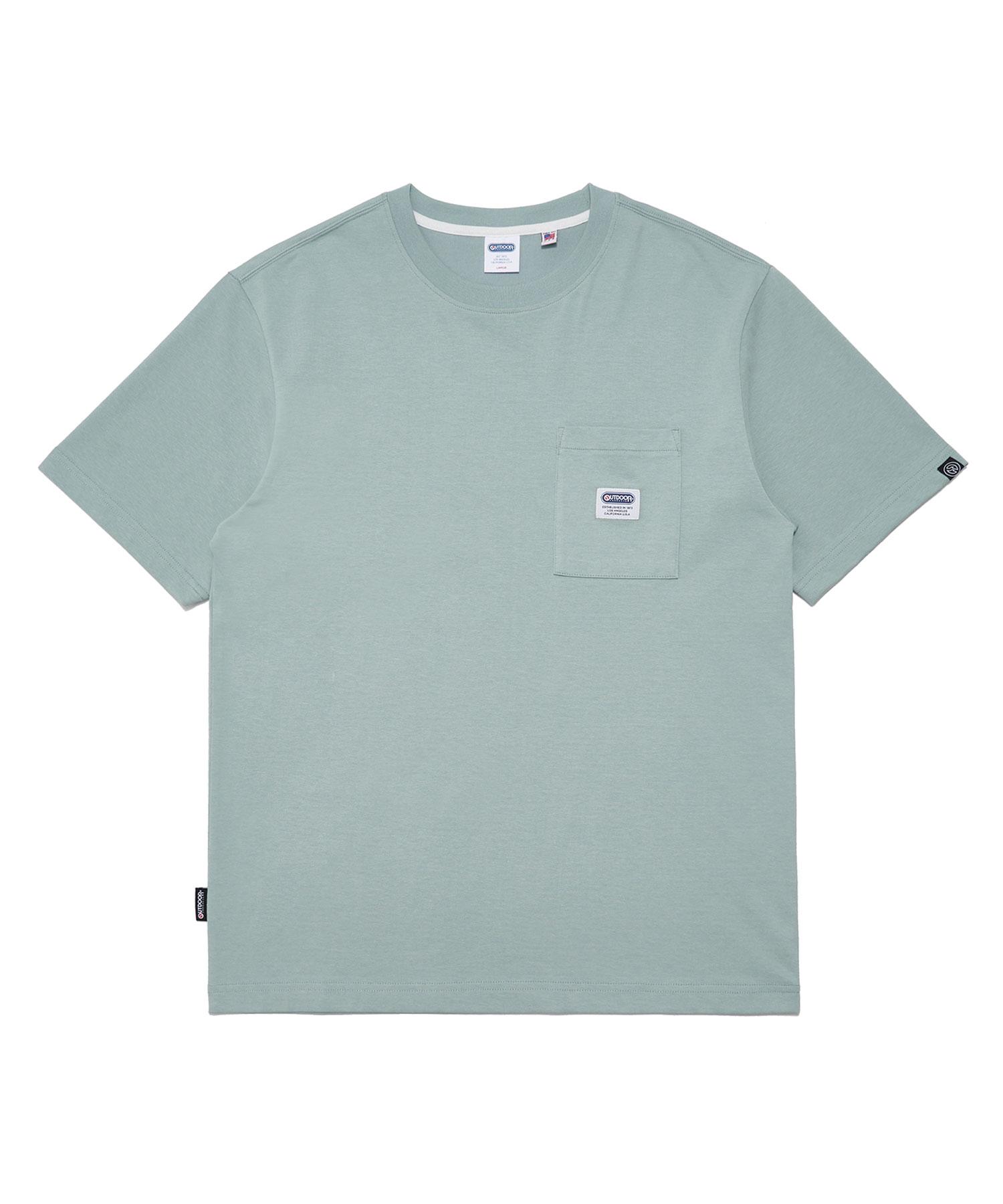 Outdoor Products Pocket T-Shirt Navy/Mint