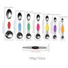 8Pcs Stainless Steel Metal Magnetic Measuring Spoons Set Tablespoon Measuring Spoons Kitchen Gadgets for Baking Cooking