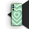 Star Dark Red Heart Love Phone Cover Soft Case for Samsung Galaxy S10 S8 S9 Plus A33 A34 A31 70 A71 A72 Note 20 9 8 S10E Casing