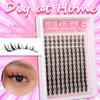 140pcs Fairy Eyelash 8-18mm Manga Eyelash C Curl Upright - Large Span DIY Eyelash Natural Expansion Wet Look Sharp Anime Eyelash