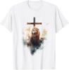 Yeshua Lion of Judah Christian Faith Gift T-Shirt Unisex T-Shirt