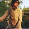 Timberland Sun Protection Clothing Unisex British Khaki Hooded Moderate Straight Fit A5PX6-918
