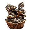 Brass Zodiac Incense Holder: Creative Copper Dragon, Tiger, Snake Design