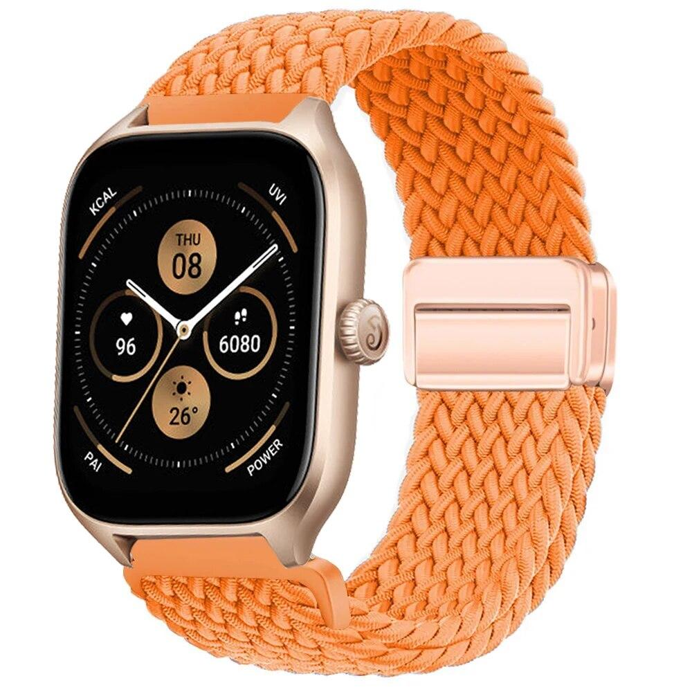 Geflochtene Solo-Schlaufenbänder Für Amazfit GTS/2e/3/4/GTS2 Mini/GTR 47/GTR2/4/3/Pro Armband Amazfit bip 6 20mm/22mm Uhrenarmband