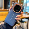 Luxury Cross Texture Leather Design Case For Honor Magic8 Magic7 RS & Magic 8 7 RS Slim Orange Camera Ring Shockproof Cover