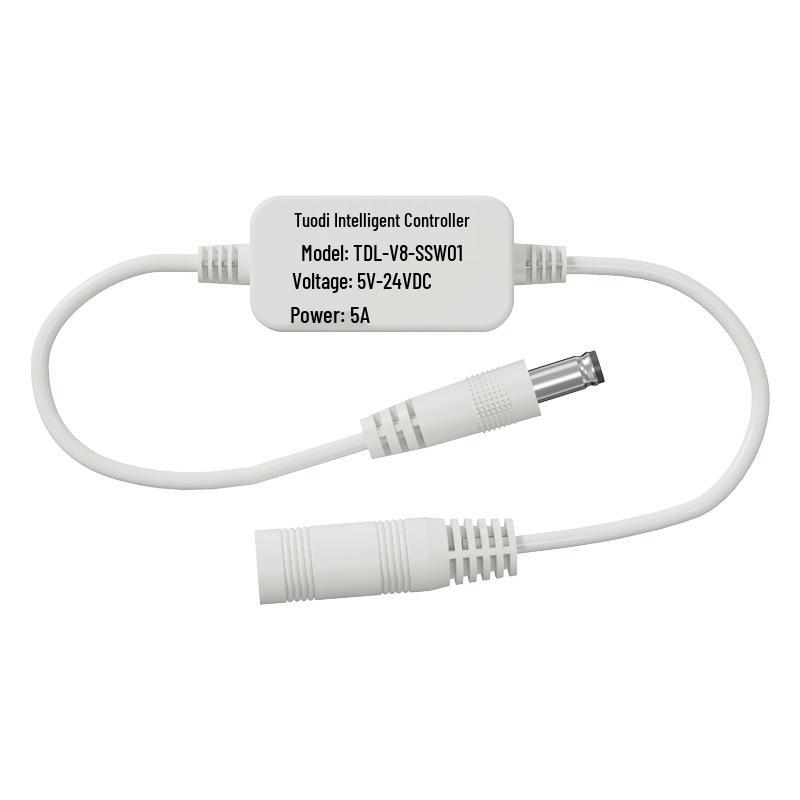 Smart WiFi Switch for Cabinet/Wardrobe Light Strip with Mijia App Integration, Voice Control, and Cycle Timer.