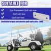 Golf Cart Rear Lift Set 1 Inch Height Increase For Enhanced Ground Clearance Off Road Performances Aluminum Contruction