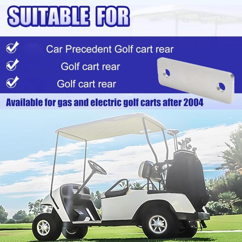 Golf Cart Rear Lift Set 1 Inch Height Increase For Enhanced Ground Clearance Off Road Performances Aluminum Contruction