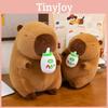 Calcium Ad Milk Capybara Plush Toy Pillow With Two In One Design For Use Office