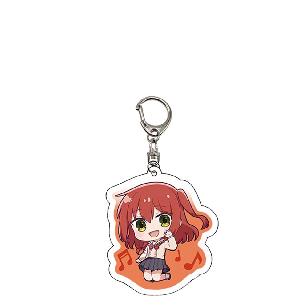 Anime Bocchi the rock Acrylic Keychain Pendant Bag Car Keychain Cell phone Pendant present Firend Festivals Gifts