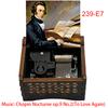 Vintage Chopin Nocturne Op. 9 No. 2 Music Box to Love Again Mechanical Movement Special Gift Valentine's Day & Birthday Gift