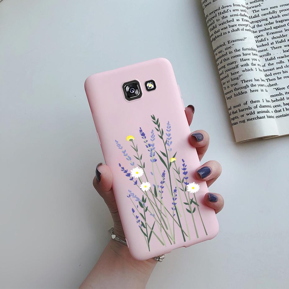 Hülle Für Samsung Galaxy A7 2017 Hülle Niedlich Bemalte Silikon Weiche TPU Handy Rückseite Abdeckung Stoßstange Für Samsung A7 2017 A720 A720f Hüllen
