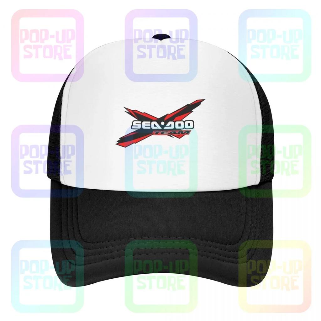 Sea Doo Team Rxt Brt Logo Marine Racing PerforUnisexce Baseball Cap Trucker Hats Breathable Summer