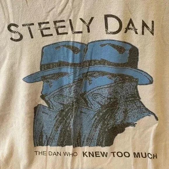 Steely Dan Shirt, Steely Dan Cotton White Unisex T-shirt Reprint S-5XL XL