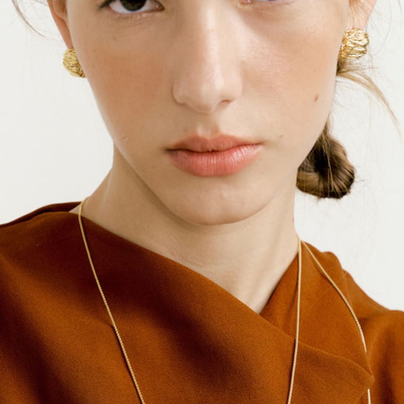 MATIAS Texture Earring (Gold)