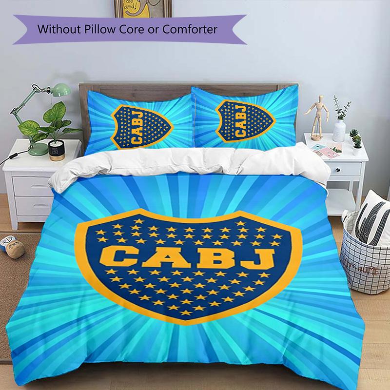 CABJ 3pcs Bedding Set Duvet Cover Closure Includes 1 Duvet Cover & 2 Pillowcases for All Seasons Bedroom Home Dorm Decor