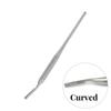 1/2 Stück Premium Edelstahl Dental-Skalpellgriff für Klinge Nr. 3 - Professionelles Oralchirurgie-Instrument für Zahnärzte