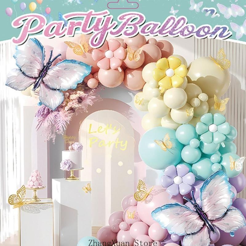 Latex Balloon Garlands Set Colorful Balloon Arch Set Suitable for Weddings Birthdays and Celebration with Easy Setup