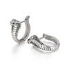 New Fashion Retro King Cobra Earrings Boys Trendy High Sense Niche Men'S Hip Hop Style Earrings Premium Durable